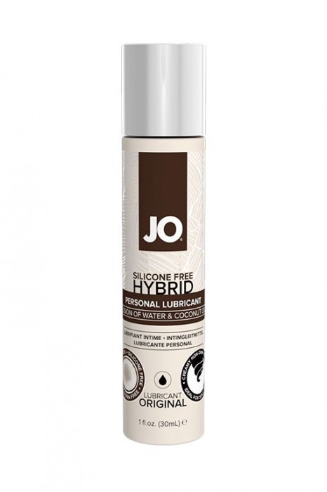 Водно-масляный лубрикант JO Silicon free Hybrid Lubricant ORIGINAL- 30 мл. - System JO - купить с доставкой в Сочи