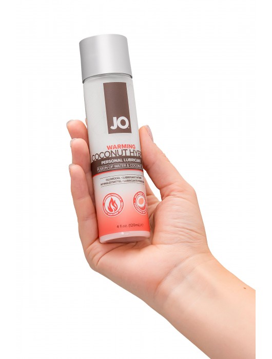 Водно-масляный лубрикант с разогревающим эффектом Hybrid Lubricant WARMING - 120 мл. - System JO - купить с доставкой в Сочи