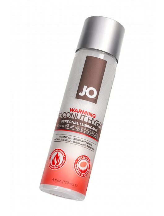 Водно-масляный лубрикант с разогревающим эффектом Hybrid Lubricant WARMING - 120 мл. - System JO - купить с доставкой в Сочи