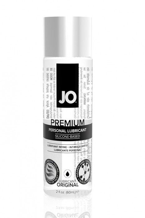 Нейтральный лубрикант на силиконовой основе JO Personal Premium Lubricant - 60 мл. - System JO - купить с доставкой в Сочи