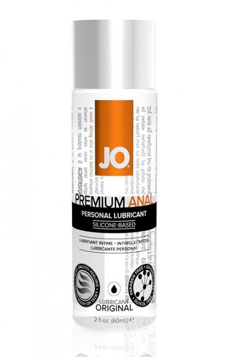 Анальный лубрикант на силиконовой основе JO Anal Premium - 60 мл. - System JO - купить с доставкой в Сочи