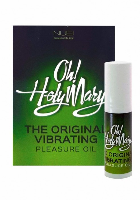 Масло унисекс с эффектом вибрации Oh! Holy Mary - 6 мл. - Nuei cosmetics - купить с доставкой в Сочи