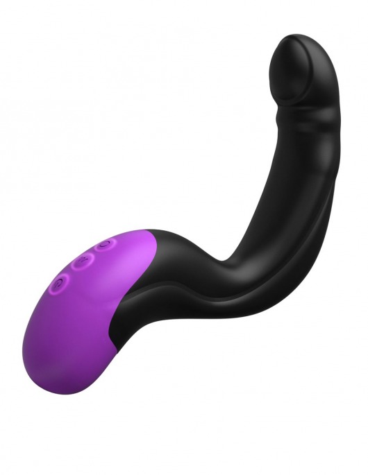 Черно-фиолетовый вибромассажёр простаты Hyper-Pulse P-Spot Massager - Pipedream - в Сочи купить с доставкой