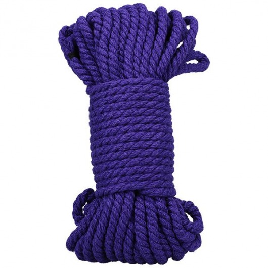 Фиолетовая верёвка для связывания и фиксации Bind Tie - 15,24 м. - Doc Johnson - купить с доставкой в Сочи