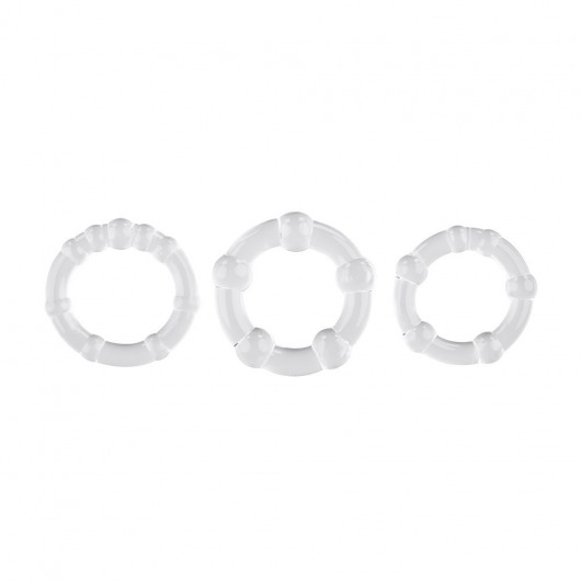 Набор из 3 эрекционных колец Erection Rings Set - Selopa - в Сочи купить с доставкой