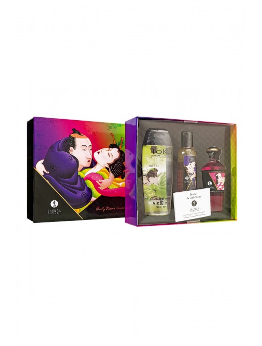 Подарочный набор Fruity Kisses из 3 предметов - Shunga - купить с доставкой в Сочи