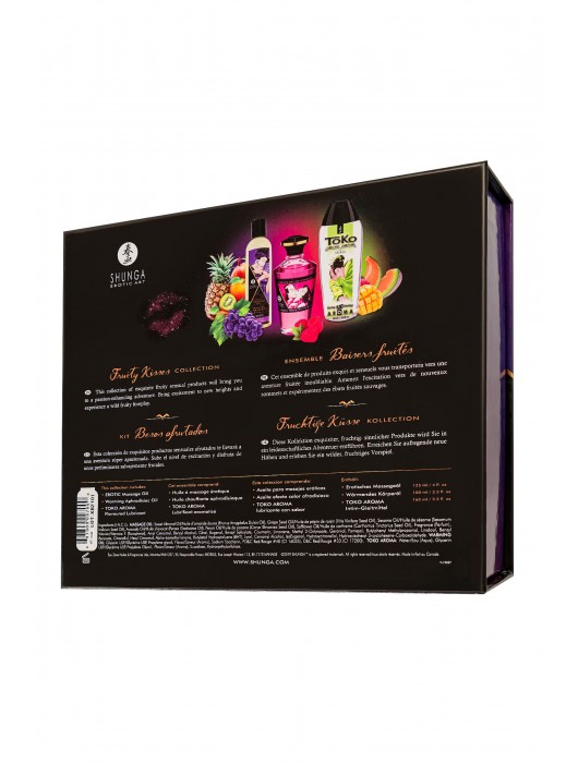 Подарочный набор Fruity Kisses из 3 предметов - Shunga - купить с доставкой в Сочи