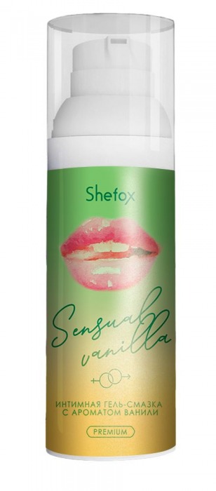 Интимная гель-смазка Shefox Premium «Чувственная ваниль» - 50 мл. - Shefox - купить с доставкой в Сочи