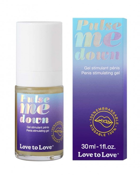 Стимулирующий гель для пениса Pulse Me Down - 30 мл. - Love to Love - купить с доставкой в Сочи