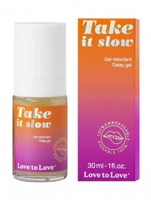 Пролонгирующий гель для мужчин Take It Slow - 30 мл. - Love to Love - купить с доставкой в Сочи