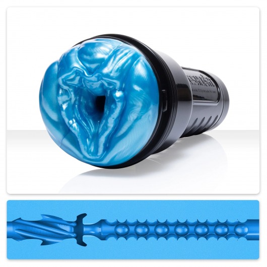 Мастурбатор-вагина Fleshlight Freaks Alien Blue Metallic - Fleshlight - в Сочи купить с доставкой
