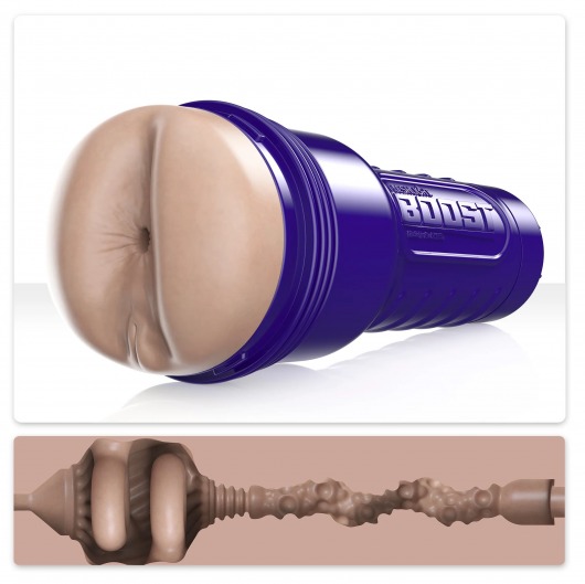 Телесный мастурбатор-анус Fleshlight Boost Blast Female - Fleshlight - в Сочи купить с доставкой