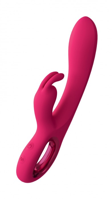 Малиновый вибратор-кролик Chill - 21 см. - Lola Games