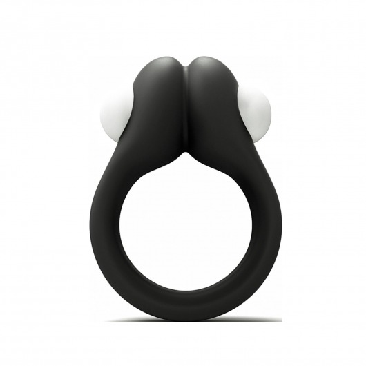 Черное эрекционное кольцо Zippy Vibrating Ring With Bullet - Adrien Lastic - в Сочи купить с доставкой