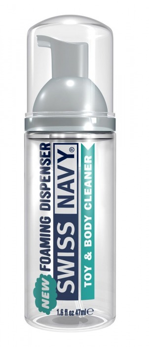 Очищающая пенка для игрушек и тела Toy   Body Cleaner Foamer - 47 мл. - Swiss navy - купить с доставкой в Сочи