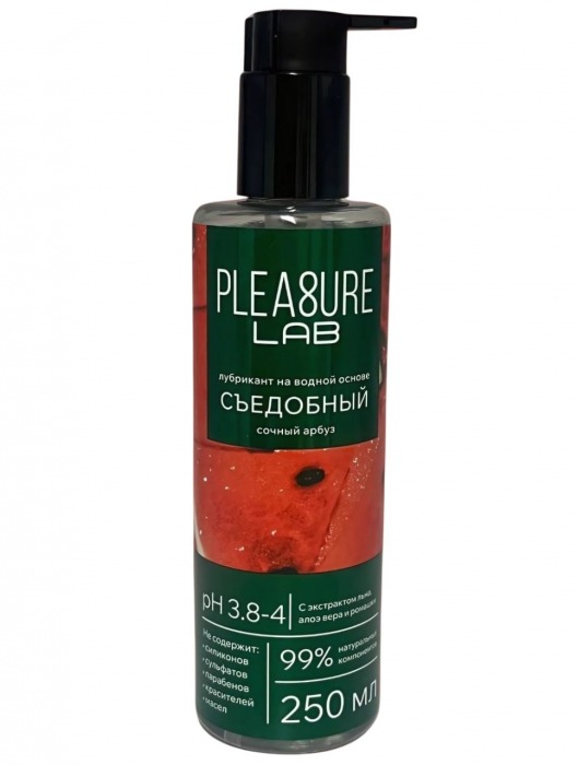 Лубрикант на водной основе Pleasure Lab с ароматом арбуза - 250 мл. - Pleasure Lab - купить с доставкой в Сочи