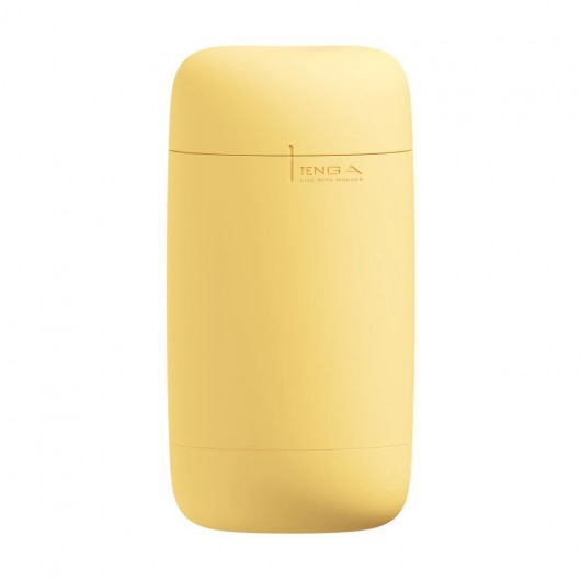 Желтый мастурбатор Tenga Puffy - Tenga - в Сочи купить с доставкой