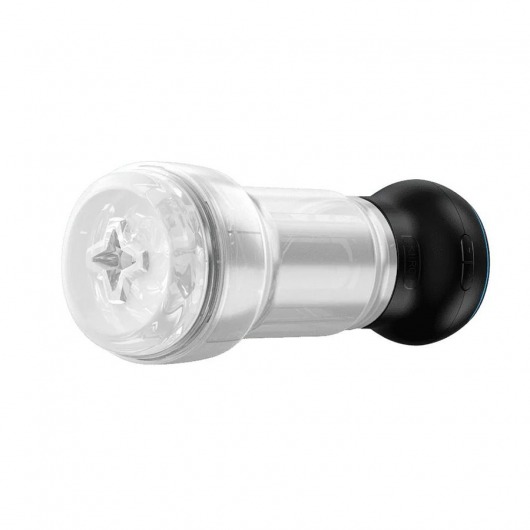 Набор PowerBlow   Feel Pocket Stroker Crystal: мастурбатор и интерактивная насадка - Kiiroo - в Сочи купить с доставкой