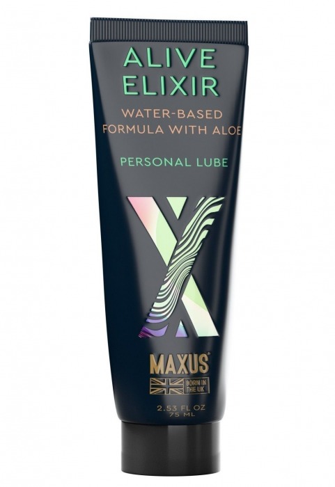 Интимный гель на водной основе MAXUS Alive Elixir - 75 мл. - Maxus - купить с доставкой в Сочи