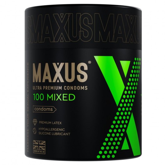 Презервативы MAXUS Mixed - 100 шт. - Maxus - купить с доставкой в Сочи