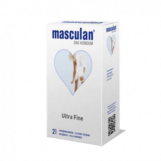 Особо тонкие презервативы Masculan Ultra Fine - 21 шт. - Masculan - купить с доставкой в Сочи