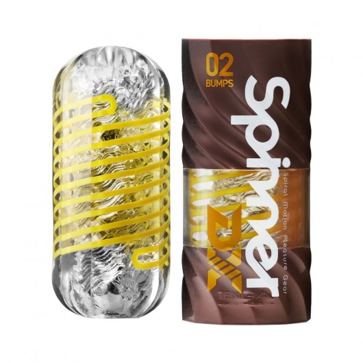 Мастурбатор Tenga Spinner DX 02 Bumps - Tenga - в Сочи купить с доставкой