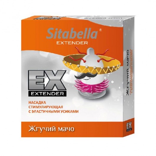 Стимулирующая насадка Sitabella Extender  Жгучий мачо - Sitabella - купить с доставкой в Сочи