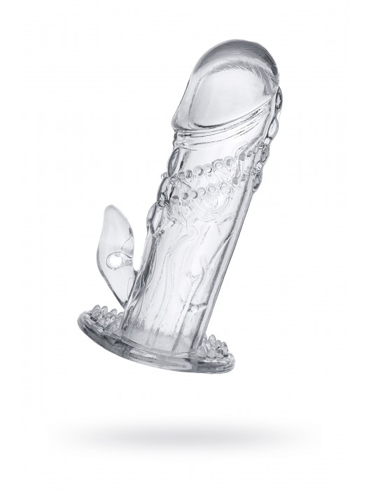 Прозрачная насадка на пенис Uco - 13 см. - A-toys - в Сочи купить с доставкой