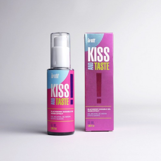 Массажный гель для тела Kiss and Taste - 55 мл. - INTT - купить с доставкой в Сочи