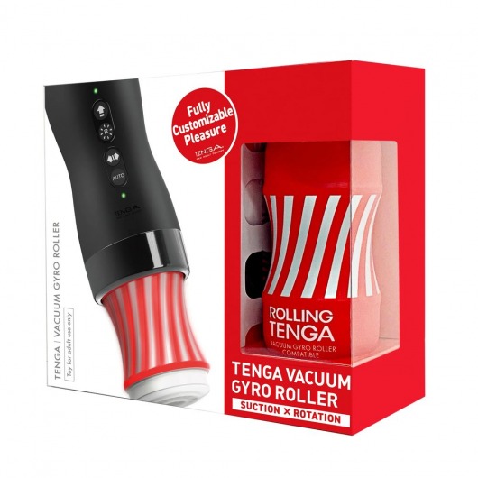 Набор Tenga Vacuum Gyro Roller 3s: мастурбатор и устройство для вращения и создания вакуума - Tenga - в Сочи купить с доставкой