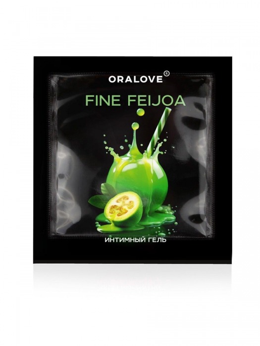 Саше съедобной оральной смазки OraLove с ароматом фейхоа - 3 гр. - Биоритм - купить с доставкой в Сочи