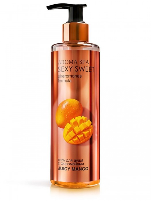 Гель для душа с феромонами и ароматом манго Juicy Mango - 200 мл. -  - Магазин феромонов в Сочи