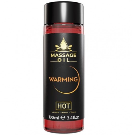 Массажное масло с согревающим эффектом Massage Oil Warming - 100 мл. - HOT - купить с доставкой в Сочи