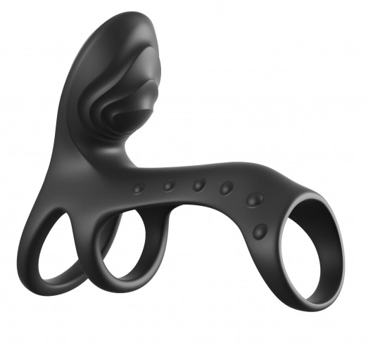 Черная насадка на пенис Ultimate Couples Cage Pro - Pipedream - в Сочи купить с доставкой