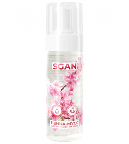 Пенка-мусс для интимной гигиены SGAN с пребиотиками - 150 мл. - SGAN - купить с доставкой в Сочи