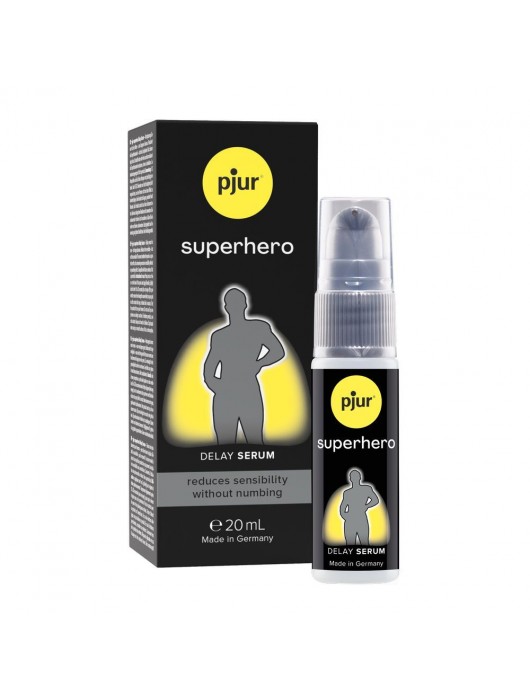 Пролонгатор-сыворотка pjur Superhero Delay Serum - 20 мл. - Pjur - купить с доставкой в Сочи