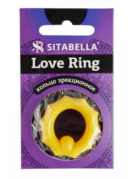 Цветное эрекционное кольцо Love Ring - Sitabella - в Сочи купить с доставкой