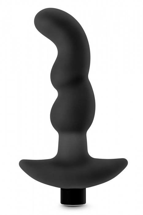 Черный вибромассажер простаты Prostate Massager 03 - 15,2 см. - Blush Novelties - в Сочи купить с доставкой
