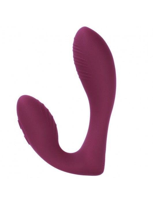 Фиолетовый вибратор Selove DuoFlex - Selove