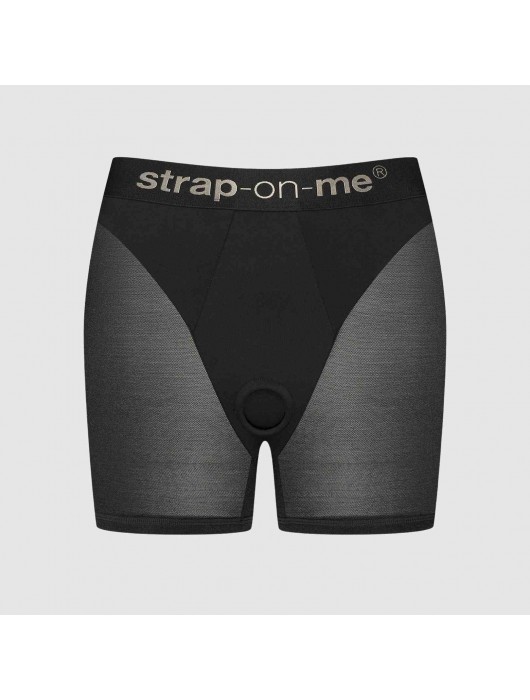 Трусики-шорты для фиксации насадок Strap-on-me Harness Lingerie Halo - size S - Strap-on-me - купить с доставкой в Сочи