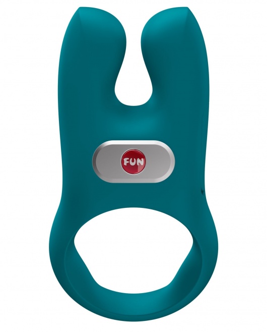 Зеленое эрекционное виброкольцо Nos - Fun Factory - в Сочи купить с доставкой