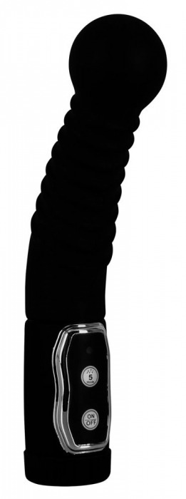 Чёрный стимулятор простаты с ротацией Prostate Twister - 20 см. - Orion - в Сочи купить с доставкой