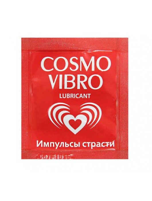 Пробник женского стимулирующего лубриканта на силиконовой основе Cosmo Vibro - 3 гр. - Биоритм - купить с доставкой в Сочи