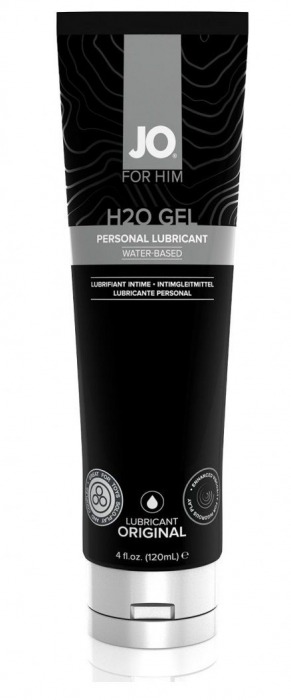 Лубрикант-гель для мужчин JO H2O GEL ORIGINAL - 120 мл. - System JO - купить с доставкой в Сочи