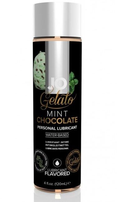 Лубрикант с ароматом мятного шоколада JO GELATO MINT CHOCOLATE - 120 мл. - System JO - купить с доставкой в Сочи