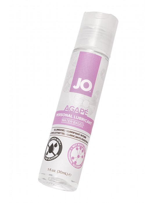 Лубрикант на водной основе для женщин JO AGAPE ORIGINAL - 30 мл. - System JO - купить с доставкой в Сочи
