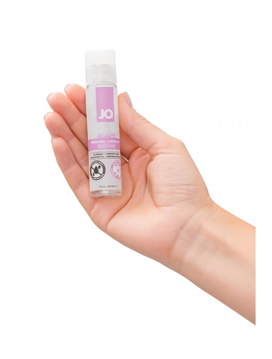Лубрикант на водной основе для женщин JO AGAPE ORIGINAL - 30 мл. - System JO - купить с доставкой в Сочи
