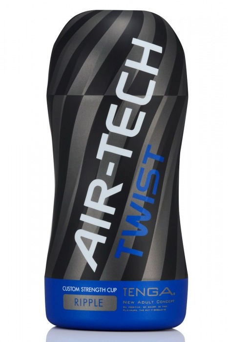 Мастурбатор с регулируемой плотностью обхвата Custom Strength CUP Twist Ripple - Tenga - в Сочи купить с доставкой