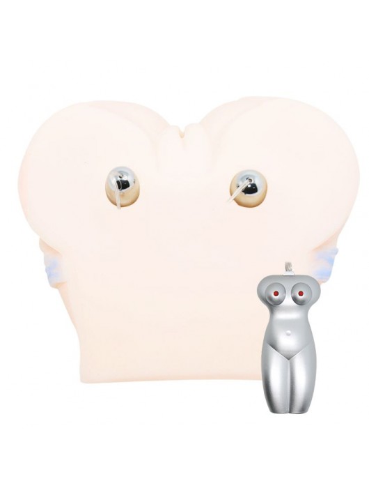 Мастурбатор-попка с двойной вибрацией и двумя входами - Baile - в Сочи купить с доставкой