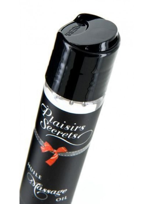 Массажное масло с ароматом кокоса Huile de Massage Gourmande Coco - 59 мл. - Plaisir Secret - купить с доставкой в Сочи